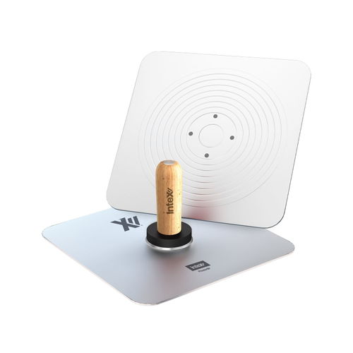 PlasterX® Aluminium Hawk with Wooden Handle x 300mm (12in)